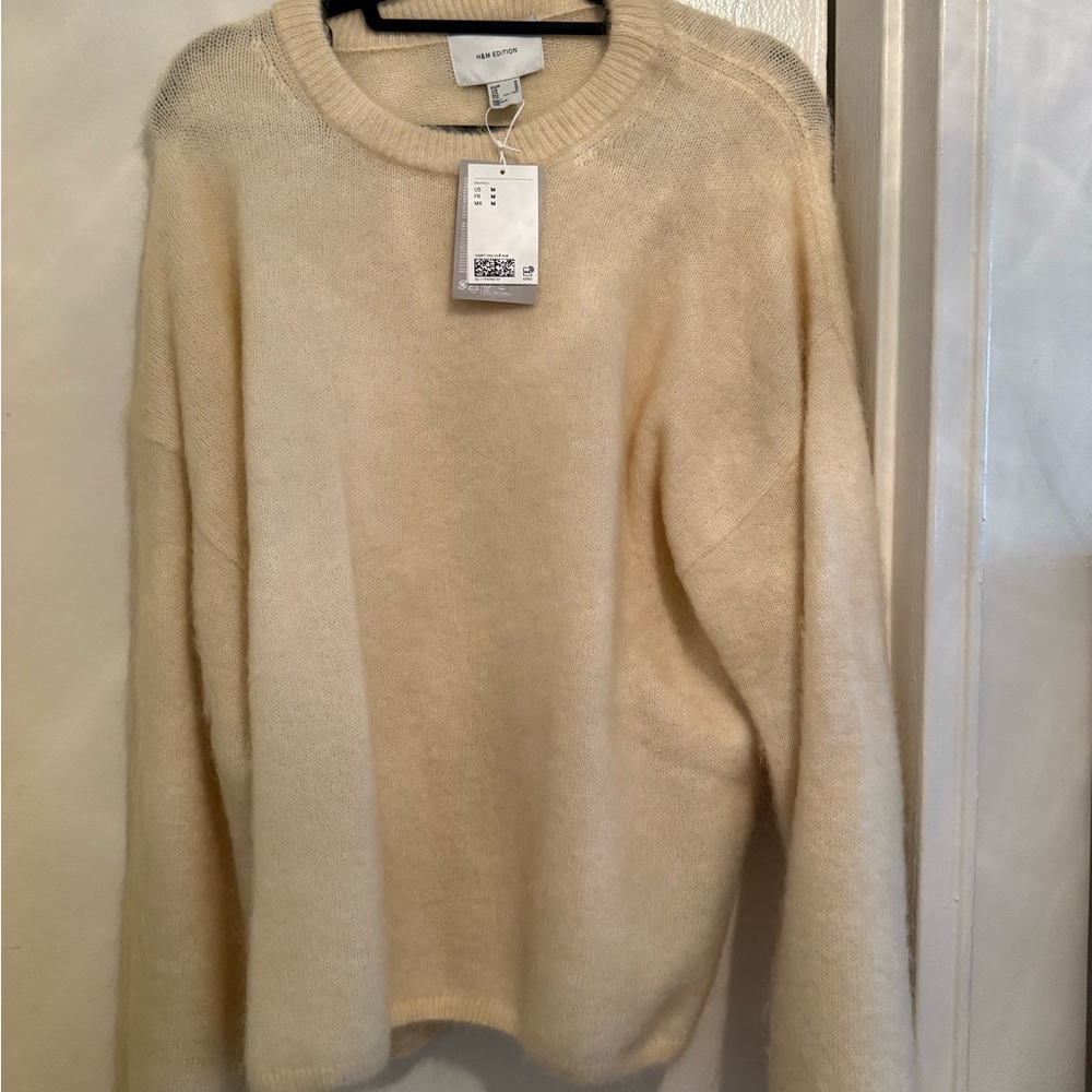 H&M Cream Knit Pullover